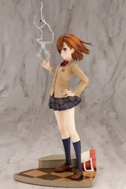 A Certain Scientific Railgun T - Mikoto Misaka Statue / 15th Anniversary Version: Kotobukiya