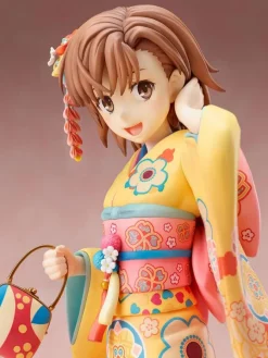 A Certain Scientific Railgun T - Mikoto Misaka Statue / Furisode Version: Furyu