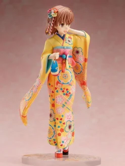 A Certain Scientific Railgun T - Mikoto Misaka Statue / Furisode Version: Furyu