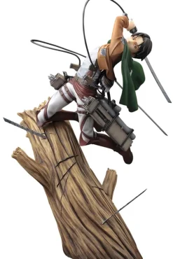 Attack on Titan ARTFXJ - Statue Levi Renewal Package Ver.: Kotobukiya