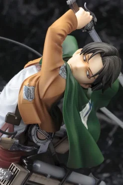 Attack on Titan ARTFXJ - Statue Levi Renewal Package Ver.: Kotobukiya