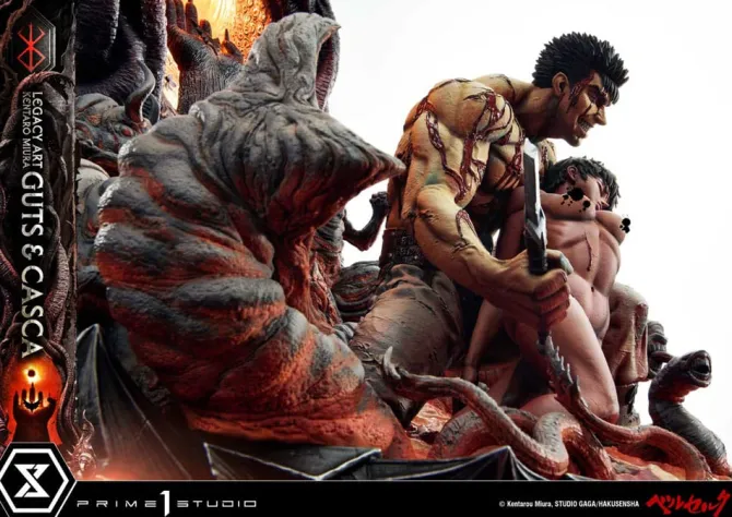 AUF ANFRAGE - Berserk - Guts & Casca Statue /Ultimate Legacy Art Kentaro Miura Bonus Version: Prime