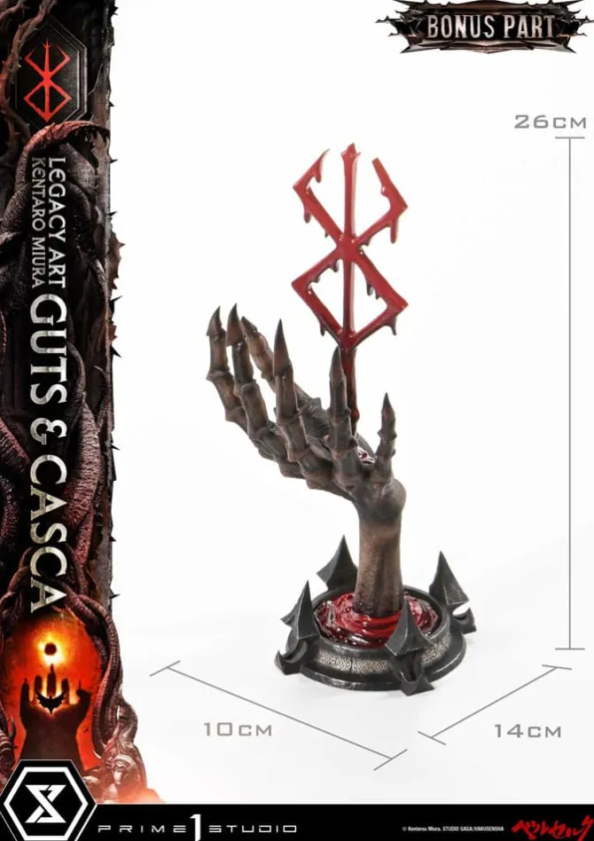 AUF ANFRAGE - Berserk - Guts & Casca Statue /Ultimate Legacy Art Kentaro Miura Bonus Version: Prime