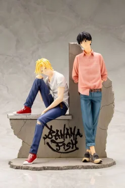 Banana Fish - Ash Lynx & Eiji Okumura Statue: Kotobukiya