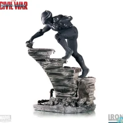 Captain America Civil War - Black Panther Statue: Iron Studios