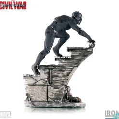 Captain America Civil War - Black Panther Statue: Iron Studios
