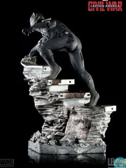 Captain America Civil War - Black Panther Statue: Iron Studios
