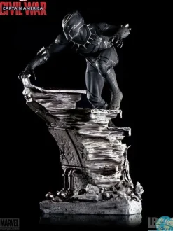 Captain America Civil War - Black Panther Statue: Iron Studios