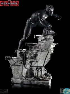 Captain America Civil War - Black Panther Statue: Iron Studios