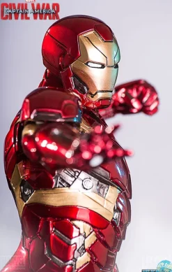Captain America Civil War - Iron Man Mark XLVI Statue: Iron Studios
