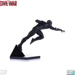 Captain America Civil War - Black Panther Statue: Iron Studios