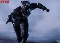 Captain America Civil War - Black Panther Statue: Iron Studios
