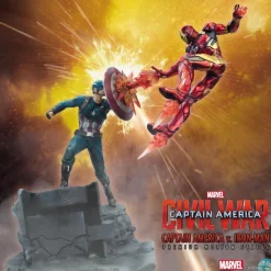Captain America Civil War - Captain America vs Iron Man Statue / Premium Motion: Factory Entertainme