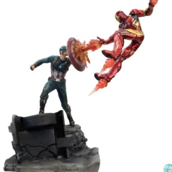 Captain America Civil War - Captain America vs Iron Man Statue / Premium Motion: Factory Entertainme