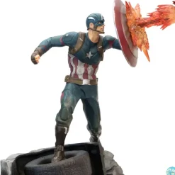 Captain America Civil War - Captain America vs Iron Man Statue / Premium Motion: Factory Entertainme