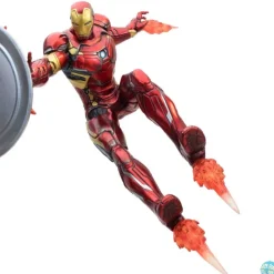 Captain America Civil War - Captain America vs Iron Man Statue / Premium Motion: Factory Entertainme