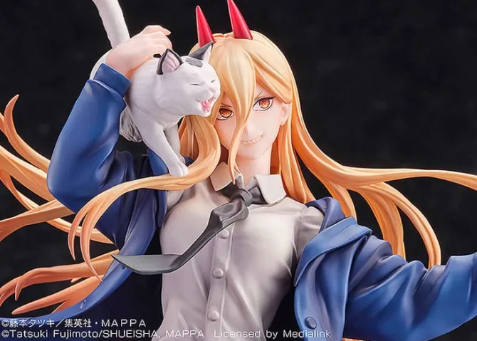 Chainsaw Man - Power & Meowy Statue: Sega