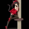 Date A Live - Kurumi Tokisaki Statue / Red Cat Version: Kadokawa