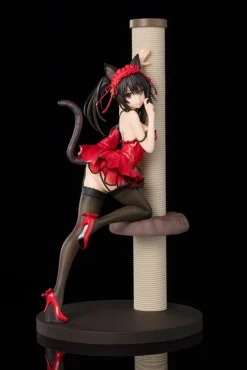 Date A Live - Kurumi Tokisaki Statue / Red Cat Version: Kadokawa