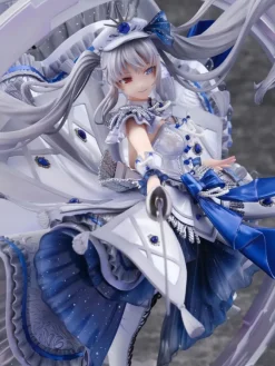 Date A Live: Date A Bullet - White Queen Statue / Royal Blue Sapphire Dress Version: Estream