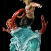 DC Comics - Aquaman Statue / Deluxe Art Scale: Iron Studios