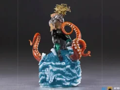 DC Comics - Aquaman Statue / Deluxe Art Scale: Iron Studios