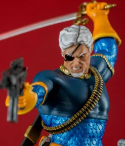 DC Comics - Daethstroke Statue: Iron Studios