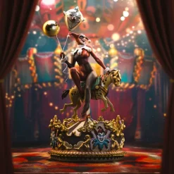 DC Comics - Harley Quinn Unleashed Statue / Art Scale: Iron Studios