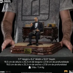 Der Pate Deluxe Art Scale - Don Vito Corelione Statue: Iron Studios
