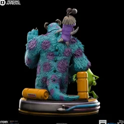 Die Monster AG Art Scale - James P. Sullivan, Mike Glotzkowski Statue: Iron Studios