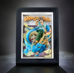 Dragon Ball - Son Goku & Dragon3D Relief-Bild / Tamashii Art : Tamashii Nations