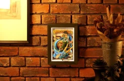 Dragon Ball - Son Goku & Dragon3D Relief-Bild / Tamashii Art : Tamashii Nations