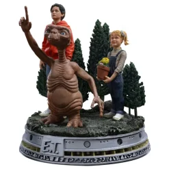 E.T. Der Außerirdische Deluxe Art Scale - E.T., Elliot and Gertie Statue: Iron Studios