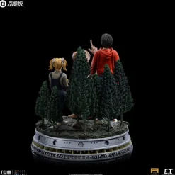 E.T. Der Außerirdische Deluxe Art Scale - E.T., Elliot and Gertie Statue: Iron Studios