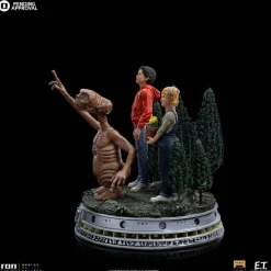 E.T. Der Außerirdische Deluxe Art Scale - E.T., Elliot and Gertie Statue: Iron Studios