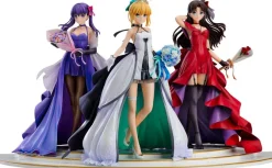 Fate/Stay Night - Saber, Rin und Sakura Statuen-Set / 15th Celebration Dress: Good Smile Company