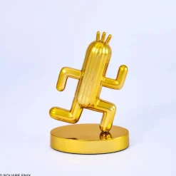 Final Fantasy - Cactuar (Gold) Minifigur / Bright Arts Gallery Diecast: Square-Enix