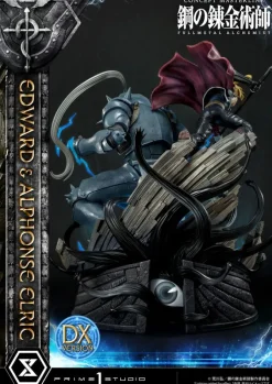 Fullmetal Alchemist - Edward & Alphonse Elric Statue / Deluxe Version: Prime 1 Studio
