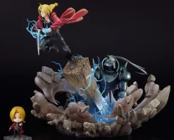 Fullmetal Alchemist: Brotherhood - Edward & Alphonse Elric Statue: Good Sm