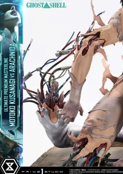 Ghost in the Shell - Motoko Kusanagi vs Arachnida Statue / Ultimate Premium Masterline Series - Ulti