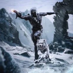 GI Joe - Snake Eyes Statue / Art Scale: Iron Studios