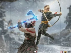 God of War - Kratos & Atreus Statue / Art Scale: Iron Studios