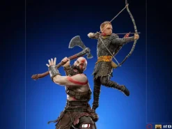 God of War - Kratos & Atreus Statue / Art Scale: Iron Studios