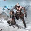 God of War - Kratos & Atreus Statue: Iron Studios