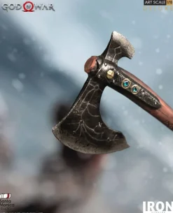 God of War - Kratos & Atreus Statue: Iron Studios