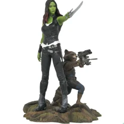 Guardians of the Galaxy Vol. 2 - Gamora & Rocket Raccoon Statue / Marvel Gallery: Diamond Select