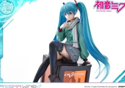 Hatsune Miku - Hatsune Miku Statue / Prisma Wing - Art by lack: Prime 1 Studio