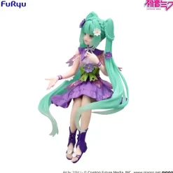 Hatsune Miku Noodle Stopper Figur / Flower Fairy - Cosmos Purple Color Version: Furyu