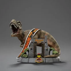 Jurassic Park Mini Co. - T-Rex Figur / Illusion Deluxe: Iron Studios