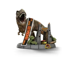 Jurassic Park Mini Co. - T-Rex Figur / Illusion Deluxe: Iron Studios